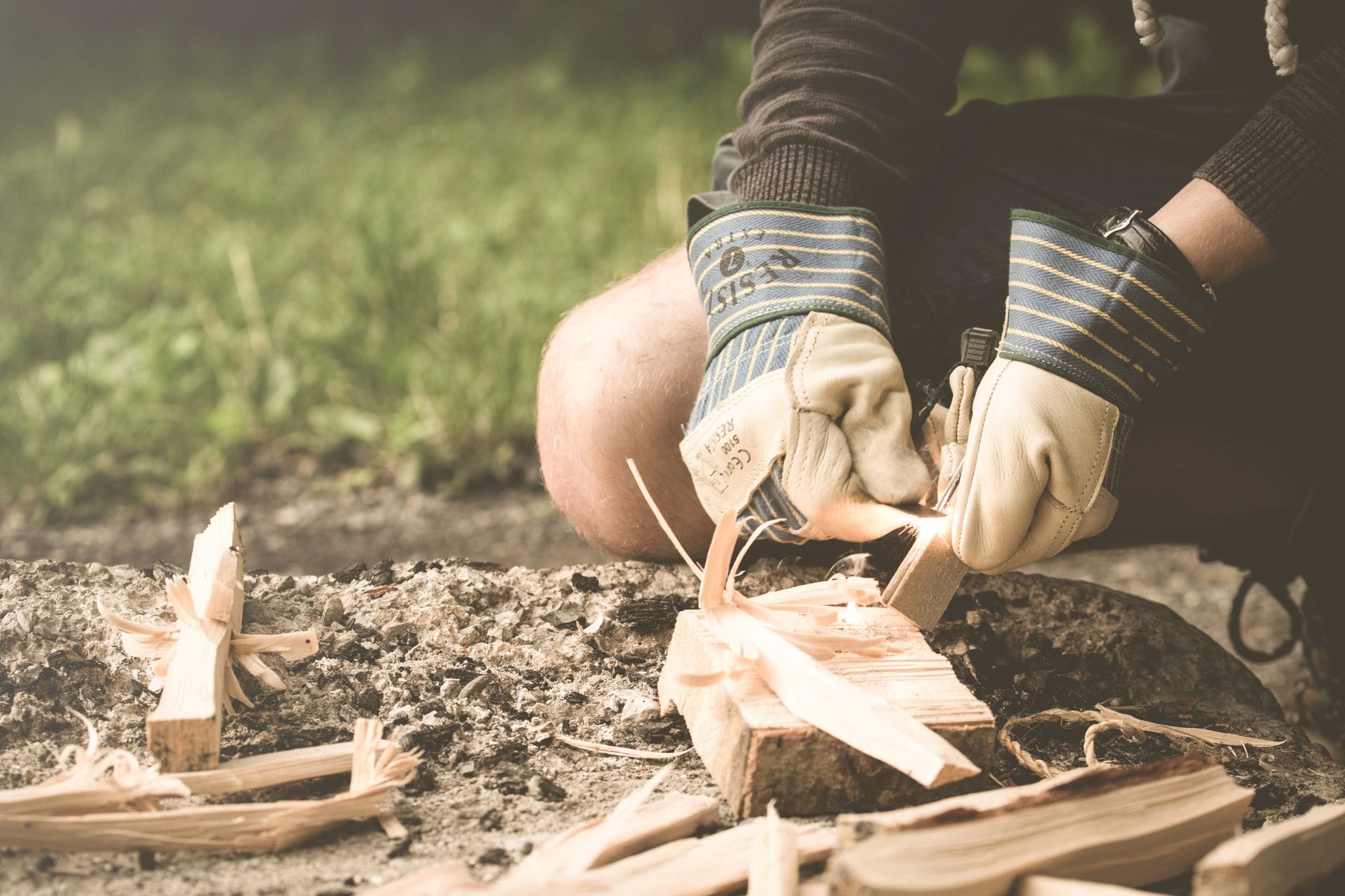How to Build a Long-Burn Fire for Overnight Warmth